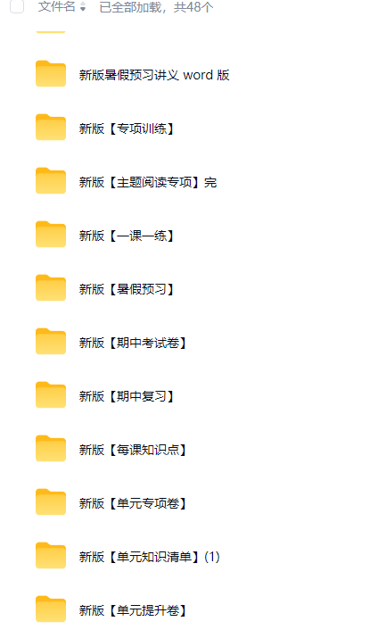 初中八年级语文 预览第5张