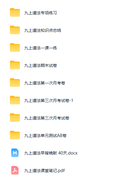 九年级道法 预览第4张