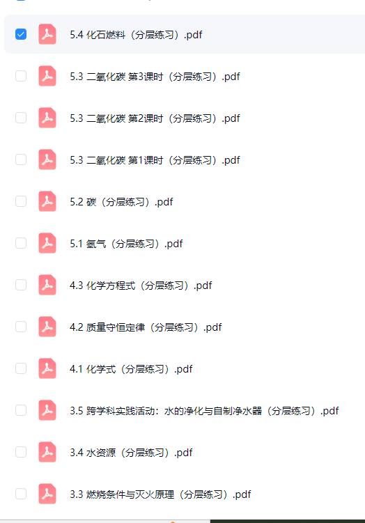 初中九年级化学[科粤版] 预览第3张