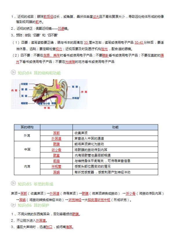 初中生物全年级 预览第2张