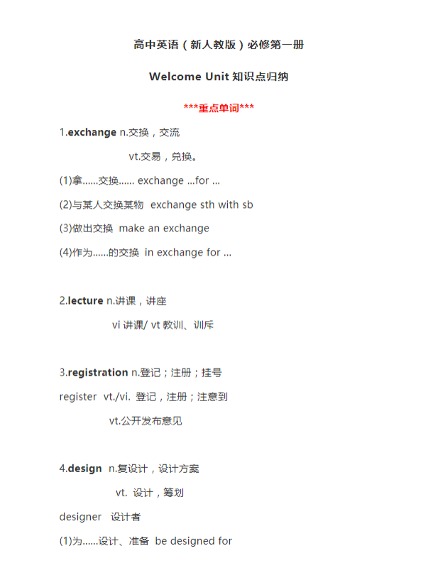高中英语（选修+必修） 预览第6张