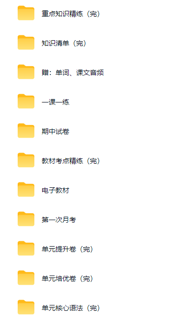 初中英语全年级【译林版】 预览第3张