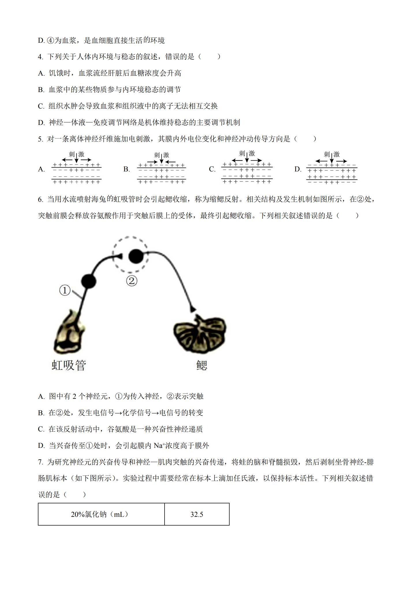 [高中生物选修1]期末测试 预览第2张