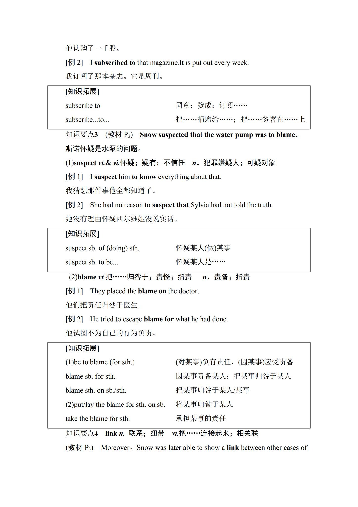 [高中英语选修2]知识汇总 预览第3张
