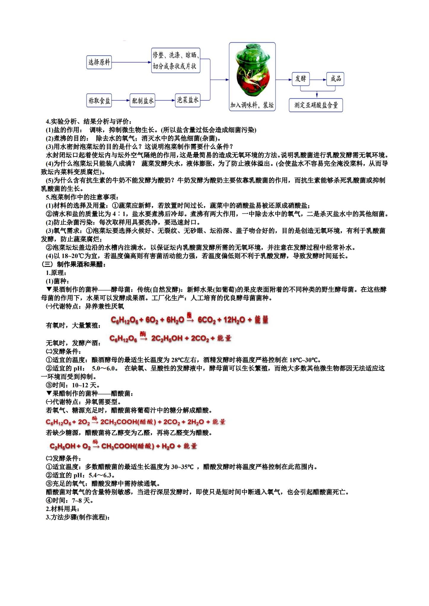 人教版｜高一、高二、高三生物｜选修3｜知识汇总 预览第2张